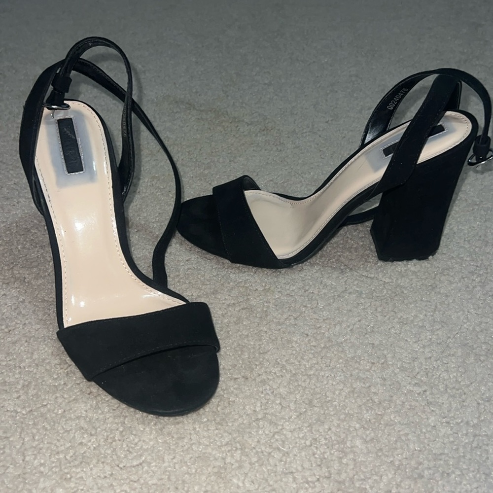 Black heels
